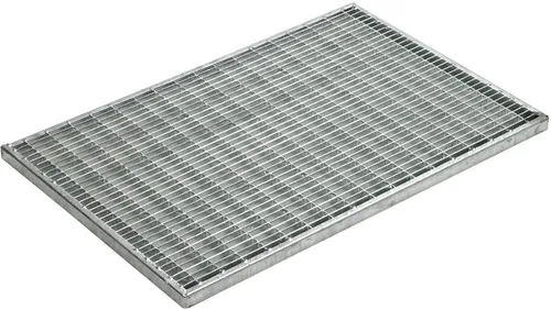 ACO Vario Maschenrost 30/10 für Bodenwanne - Schuhabstreifer aus verzinktem Stahl, ideal für eine effektive Schmutzaufnahme und langlebige Nutzung in Eingangsbereichen.