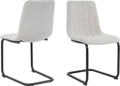 Möbilia Freischwinger-Stuhl 2er-Set