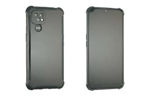 caseroxx Schutzhülle für Doro 8100/8110 / 8200/8210 / 8220 in schwarz – Flexibles TPU-Case aus stoßfestem Gummi, passgenaue Handy-Tasche mit Kantenschutz & rutschfestem Grip