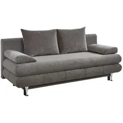 Carryhome Schlafsofa Taupe 2-Sitzer von Sun Garden