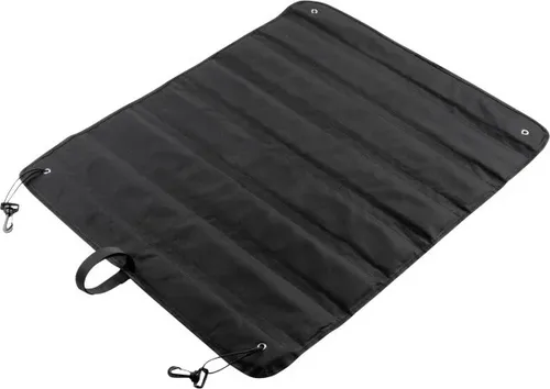 WALSER Ladekantenschutz-Matte 80x64cm schwarz - Kofferraumwannen - Schützt Ihren Kofferraum vor Kratzern und Beschädigungen mit einer robusten und langlebigen Polyester-Matte.