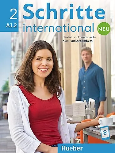 Schritte international Neu 2: Deutsch als Fremdsprache - Kursbuch & Arbeitsbuch - Deutsch als Fremdsprache mit integriertem Online-Audio, ideal für effektives Lernen und praxisnahe Sprachentwicklung.