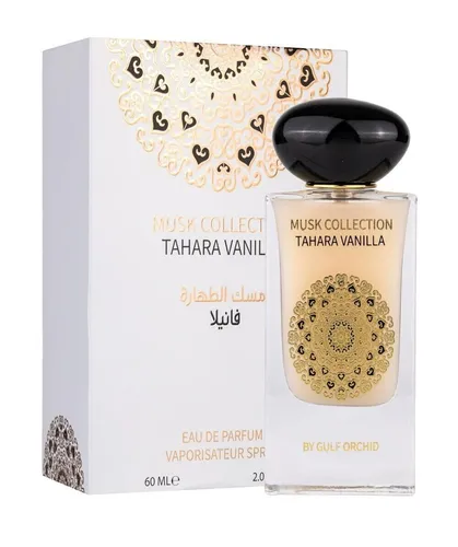 Gulf Orchid Tahara Vanilla Parfüm 60 ml - Eau de Parfum für Männer und Frauen, ein sinnliches orientalisches Dufterlebnis, das exotische Aromen vereint und in Dubai kreiert wurde.