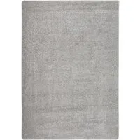 vidaXL Shaggy-Teppich Hellgrau 160x230 cm - Teppich mit rutschfestem Latexrücken, ideal für mehr Komfort und Sicherheit in Ihrem Zuhause. Weich, langlebig und pflegeleicht mit einer Florhöhe von 20 mm.