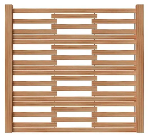 WOODTEX Lärche Sichtschutzzaun 180x180 cm – Robuster Gartenzaun für mehr Privatsphäre - Gestalten Sie Ihren Garten mit dem WOODTEX Sichtschutzzaun aus europäischer Lärche. Der langlebige Bausatz ermöglicht eine einfache Montage und sorgt für einen effektiven Wind- und Blickschutz, ideal für Terrasse oder Balkon.