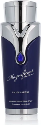 Armaf Magnificent Blue Pour Homme Eau de Parfum 100 ml - Herrendüfte mit eleganten Noten von Grapefruit und Lavendel, ideal für stilbewusste Männer, die einen unverwechselbaren Duft suchen.