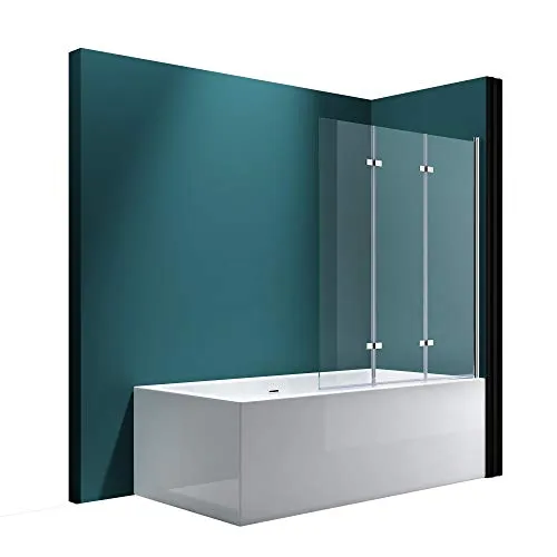 Mai & Mai Duschwand für Badewanne 130x140cm
