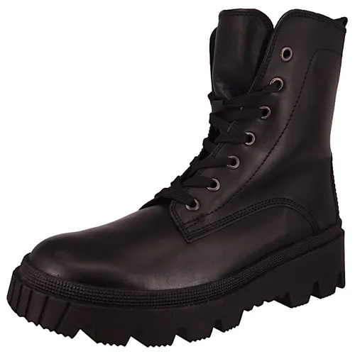 Gabor Damen Combat Boots - Stilvolle Stiefeletten für jeden Anlass - Wanderschuhe mit warmem Innenfutter und strapazierfähigem Obermaterial aus Leder, ideal für den Übergang und Komfort bei jedem Schritt.