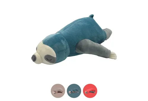 UNUS HOME Seitenschläferkissen Faultier Kissen - 30 cm - Kopfkissen in Faultier-Design, extrem weich und vielseitig als Stillkissen oder Nackenkissen einsetzbar, ideal für Kinder und als süße Dekoration.