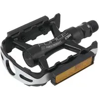 Force Alu Pedale mit Kugellager - Robuste Alu-Pedale mit Kugellager und Reflektoren für sicheres Fahren. Ideal für den täglichen Einsatz und mit einem Gewicht von nur 288 g pro Paar.