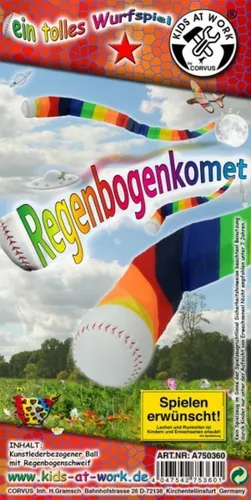 Corvus Experimentierkasten Regenbogenkomet Wurfspiel