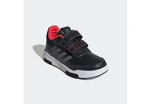 adidas Unisex Kinder Tensaur Hook and Loop Shoes - Sneaker für Jungen, mit abriebfester Non Marking Gummiaußensohle und einem Obermaterial aus mindestens 50 % recyceltem Material für nachhaltigen Komfort.