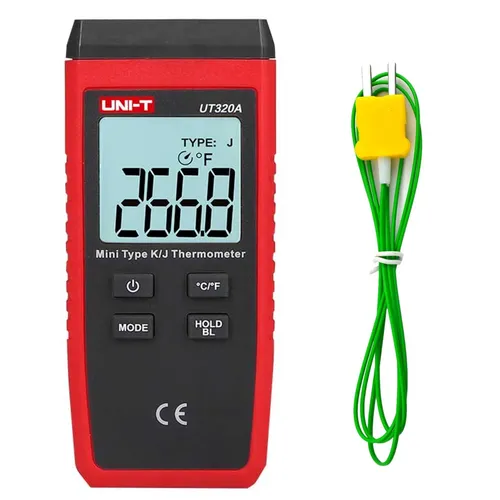 Produktbild Handheld Multimeter Thermometer mit K/J-Typ Probe
