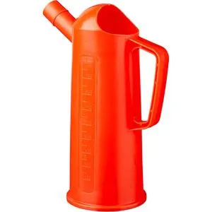 Hünersdorff Ölkanne 932600 aus Kunststoff, 1 Liter, starrer Ausguss, mit Skala