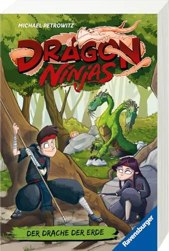 Dragon Ninjas, Band 4: Der Drache der Erde - Drachenstarkes Kinderbuch ab 8 Jahre - Cooles Geschenk für Jungs und Mädchen (Dragon Ninjas, 4)