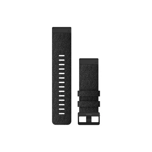 Garmin QuickFit 26 Uhrenarmband - Nylon/Jacquardgewebe, schwarz - Smartwatch Zubehör, hochwertiges und langlebiges Nylon/Jacquardgewebe für hohen Tragekomfort und einfache Montage.