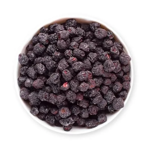 Frucht Blaubeeren Heidelbeeren gefriergetrocknet 100 g - Heidelbeere Protein Powerfood gefriergetrocknete Früchte für Smoothies und Shakes ins Müsli - gefriergetrocknete Früchte 1001