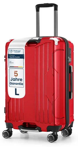 4FLY Aluminium-Rahmen Hartschalen-Reisekoffer Ultraleicht L