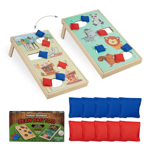 Cornhole Sackloch Spiel Bean Bag Set 10 Säckchen Cornhole Spiel Bean Bag Spiel