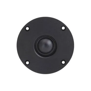 Monacor DT-107 HiFi-Dome-Tweeter - HiFi-Kalottenhochtöner, 130WMAX, 8Ω: Gewebe-Soft-Dome für brillantes Klangbild, ideal für anspruchsvolle HiFi-Anwendungen.