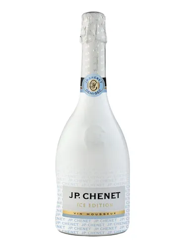 J.P. Chenet Sparkling Ice, halbtrocken, weiß 0,75L - Weißwein, halbtrocken mit komplexem Geschmack, ideal für festliche Anlässe oder entspannte Abende.