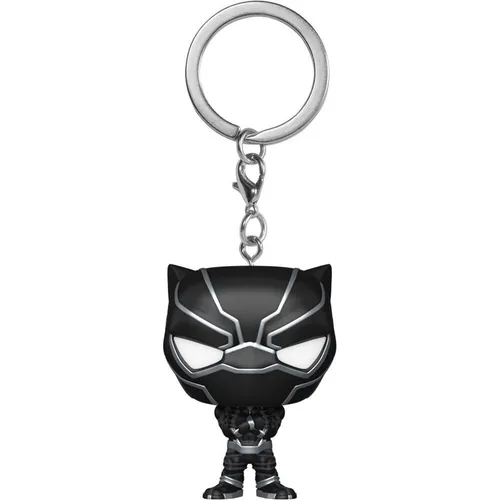 Funko Pop! Keychain: Marvel NC - Black Panther, hochwertiger Vinyl-Schlüsselanhänger und perfektes Geschenk für Marvel-Fans