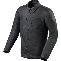 Revit Tracer 2 Herren Hemd Gr. S dunkelblau - Motorradjacke mit atmungsaktivem Material und herausnehmbaren Protektoren, ideal für alle Jahreszeiten.