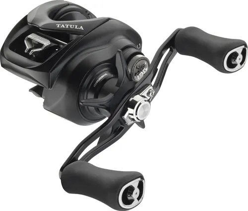 Daiwa Rolle 25 TATULA TW150HL Baitcastrolle - Angelrolle mit HYPER DRIVE Design für maximale Effizienz und Kontrolle beim Raubfischangeln. Das innovative T-Wing System ermöglicht längere Würfe und optimales Schnurmanagement.