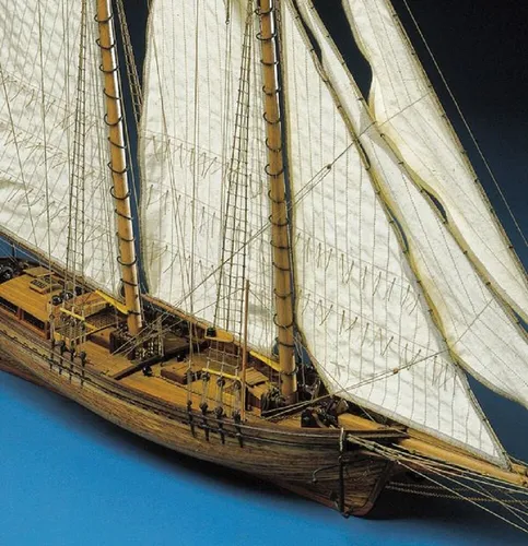 Holz Schiff 1860 Flying Fish 1/50 Bausatz