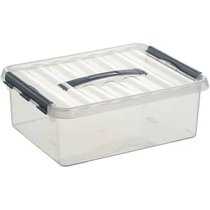 sunware Q-line Aufbewahrungsbox 12,0 l transparent 40,0 x 30,0 x 14,0 cm, 1 St.