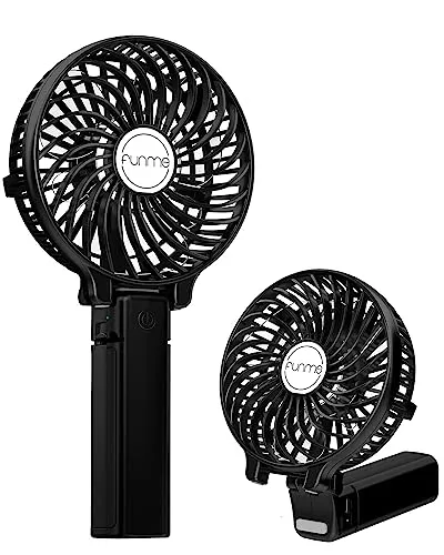 Tragbarer Akkuventilator 180 Faltbar mit 3 Geschwindigkeiten