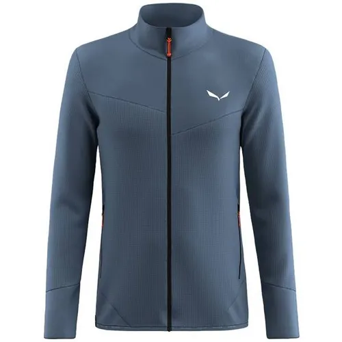 Salewa Fleecejacke Puez Waffle Hybrid Polarlite - Herren - Funktionsjacke aus recyceltem Polyester, schnelltrocknend und atmungsaktiv. Ideal als Midlayer fürs Trekking, leicht und kompakt mit hohem Wärme-Gewichts-Verhältnis.