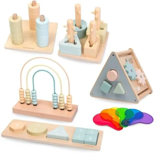mamabrum Montessori Spielset für Kinder 2-3 Jahre