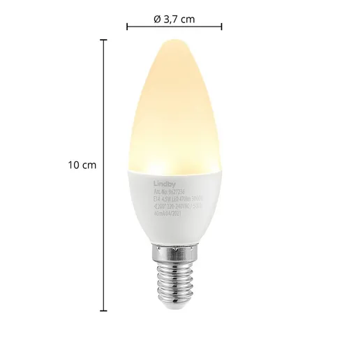 Produktbild Lindby LED E14 Lampe 'E14 4,5W LED' (E14)