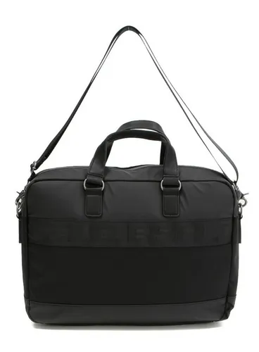 Diesel Aktentasche schwarz - Hochwertige Aktentasche aus 70 % Polyurethane und 30 % Polyamide, elegant in Schwarz, ideal für Beruf und Alltag.