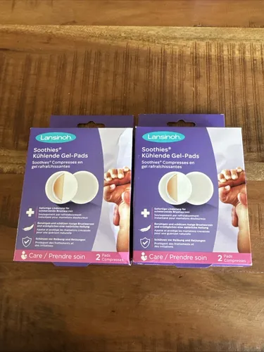 Lansinoh Soothies kühlende Gel-Pads Brust Kompressen 2 St