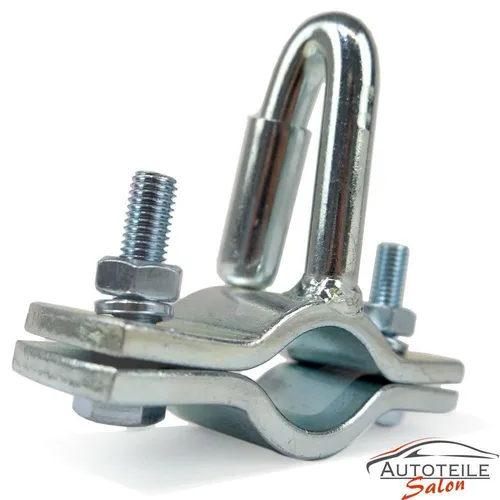 1x Halter für Abreißseil mit Schließautomatik für Anhänger PKW