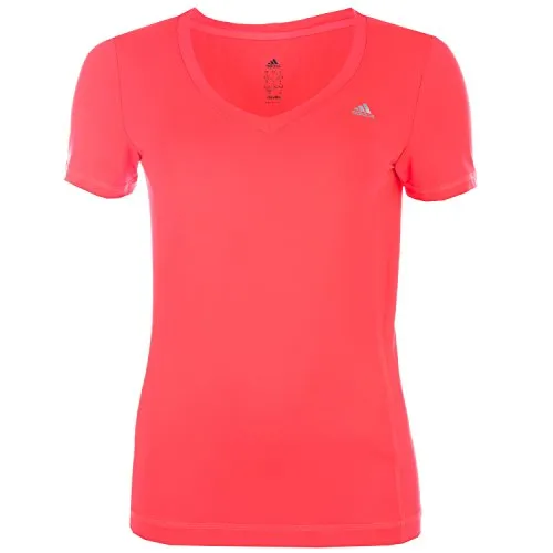 adidas Damen Clima Essentials T-Shirt, Rosarot, XXS