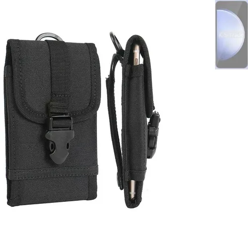 Holster für Samsung Galaxy S23 FE SM8450 Outdoor Schutz Hülle Gürtel Tasche C