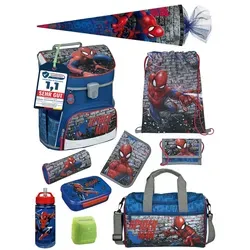 Scooli Ranzen-Set 10-teilig SPIDER-MAN
