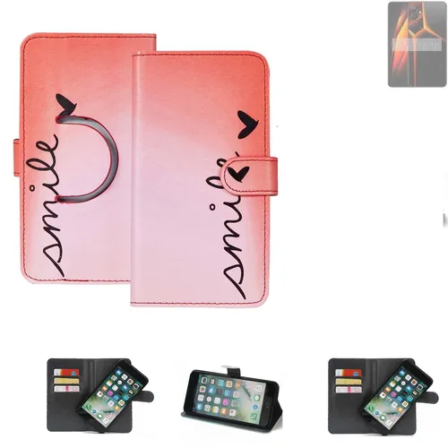 360° Schutzhülle für Tecno Pova 4 Pro Wallet Case Design smile