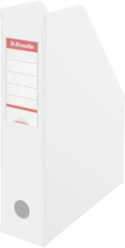Esselte Stehsammler, 70 mm Rückenbreite, A4, Faltbar, Weiß, Vivida Serie, 56000