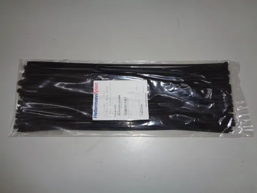 Kabelbinder 100 Stk. Hellermann Tyton T50LOS-HB3P schwarz L384mm x 4,6mm