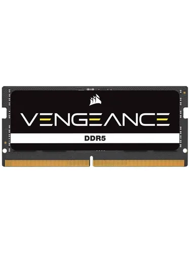 Corsair Vengeance SODIMM DDR5-5600 - 24GB - CL48 - Single Channel (1 pcs) - Schwarz CMSX24GX5M1A5600C48
