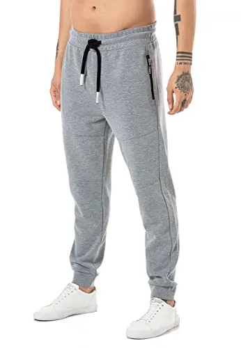 Redbridge Jogginghose Sweathose Jogger Sweatpants Basic Grau XL - Sportliche Jogginghose für Herren von Redbridge, ideal für Workout und Freizeit. Hochwertiger Materialmix sorgt für hohen Tragekomfort und elastische Eigenschaften. Perfekt für Streetstyle und unkomplizierte Looks.
