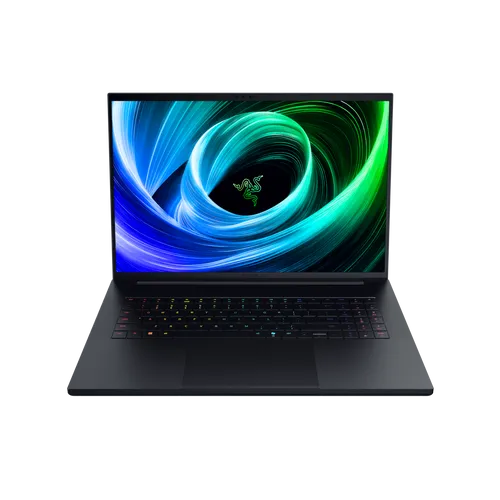 Razer Blade 18 UHD+ 240Hz - Hochleistungs-Notebook mit RTX 5070 Ti - Notebooks Windows mit Intel Core Ultra 9 275HX und 5K 16:10 IPS Display, ideal für Gaming und kreative Anwendungen.