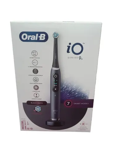 Oral-B iO 9S Rotierend-oszillierende Zahnbürste Schwarz