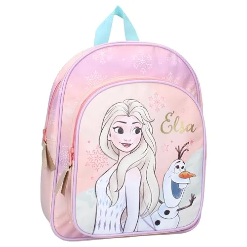 Vadobag Unisex Rugzak Frozen II It's All Magic Rucksack, New pink, One Size