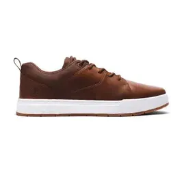 Timberland Herren Low Lace Up Sneaker - Komfort und Nachhaltigkeit in medium brown - Freizeitschuhe & Sneaker für Herren, aus hochwertigem, umweltfreundlichem Leder mit Schnürsenkeln aus 100 % recyceltem PET und hervorragendem Komfort dank EVA-Fußbett.