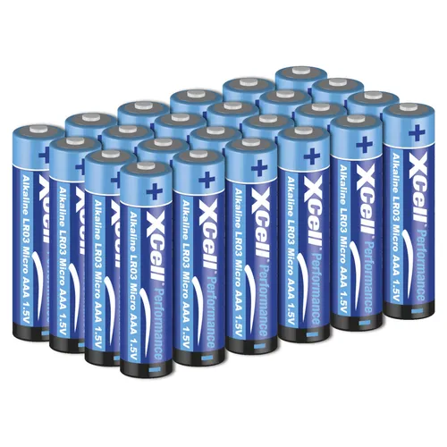 XCell Performance LR03 Micro AAA Batterie – 24er Box, für den alltäglichen Gebrauch